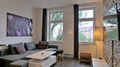 Daberstedt, neu möblierte 2-Zimmer-Wohnung nahe Bahnhof und Innenstadt, WLAN inklusive