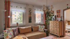 Wilkau-Haßlau, hübsche möblierte Wohnung in ruhiger Nebenstraße, Grundreinigung inklusive