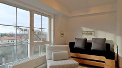 Coschütz/Gittersee, kleine möblierte Dachwohnung mit Balkon und weitem Ausblick