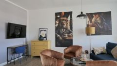 Irxleben, große möblierte Luxuswohnung mit Aufzug, Balkon und PKW-Stellplatz