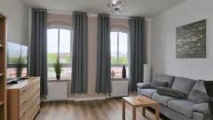 Krämpfervorstadt, neu sanierte und neu möblierte 2-Zimmer-Wohnung mit Balkon