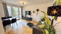 Plauen, neu möbliertes Apartment mit Parkettböden und Balkon, PKW-Stellplatz mgl.