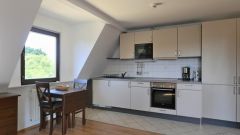 Coswig, kleine möblierte 2-Zimmer-Wohnung, preiswert, WLAN, Waschmaschine